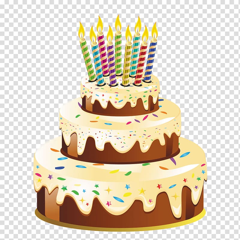 Birthday cake Cupcake Party, Birthday transparent background PNG clipart