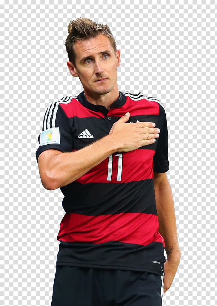 Miroslav Klose 2014 FIFA World Cup Germany national football team Brazil national football team, klose transparent background PNG clipart
