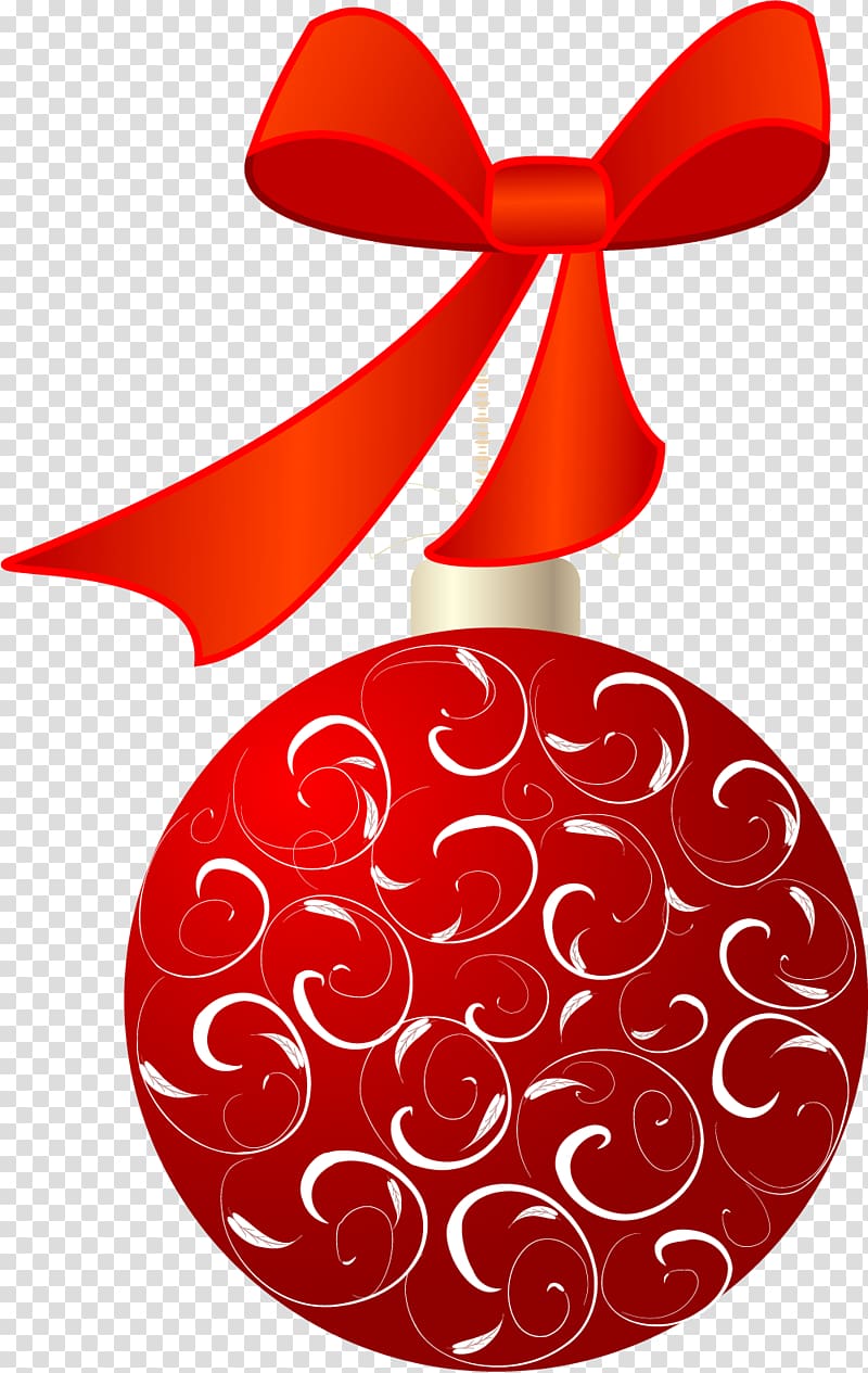 Red , Cartoon red bell transparent background PNG clipart