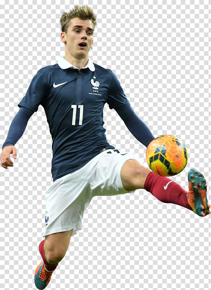 Antoine Griezmann France national football team UEFA Euro 2016 Football player, France Football transparent background PNG clipart