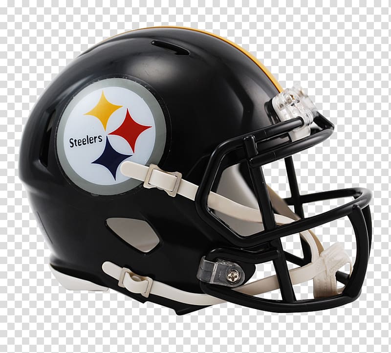 2017 Pittsburgh Steelers season NFL American Football Helmets, mini transparent background PNG clipart