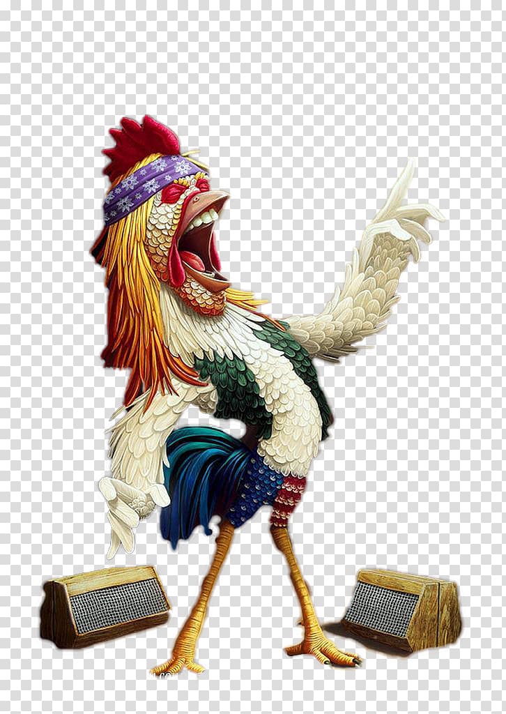 Rooster Chicken Doll , Cock Doll transparent background PNG clipart