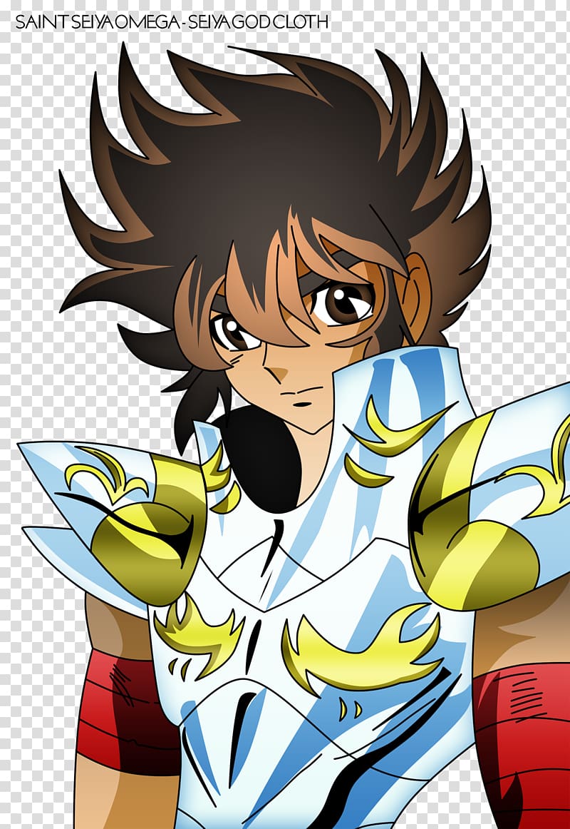 Pegasus Seiya Athena Leo Aiolia Cancer Deathmask Cygnus Hyoga, others transparent background PNG clipart