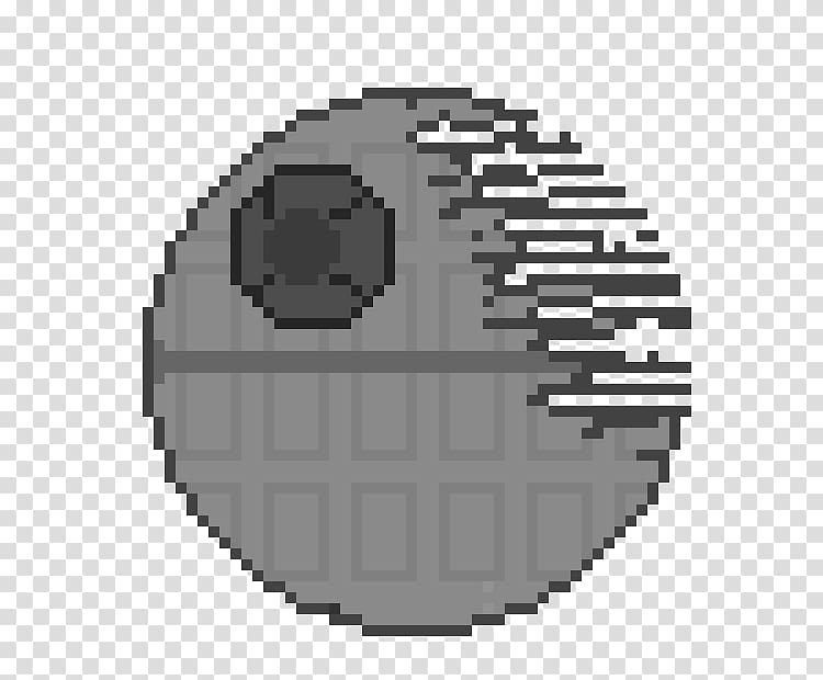 Pixel art Death Star, death star transparent background PNG clipart