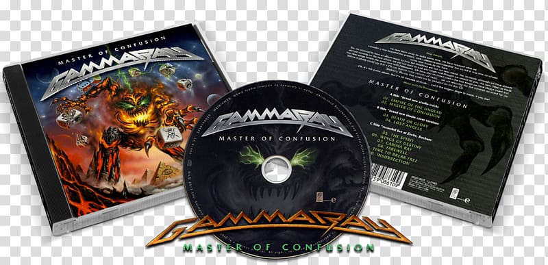 Master of Confusion Gamma Ray Compact disc DVD Van, dvd transparent background PNG clipart