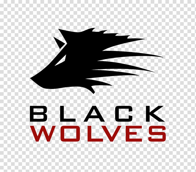 Gray wolf Logo FC Midtjylland Black wolf, black wolf logo transparent background PNG clipart