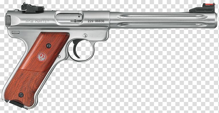 Ruger Standard Ruger MK III Sturm, Ruger & Co. .22 Long Rifle, Handgun transparent background PNG clipart