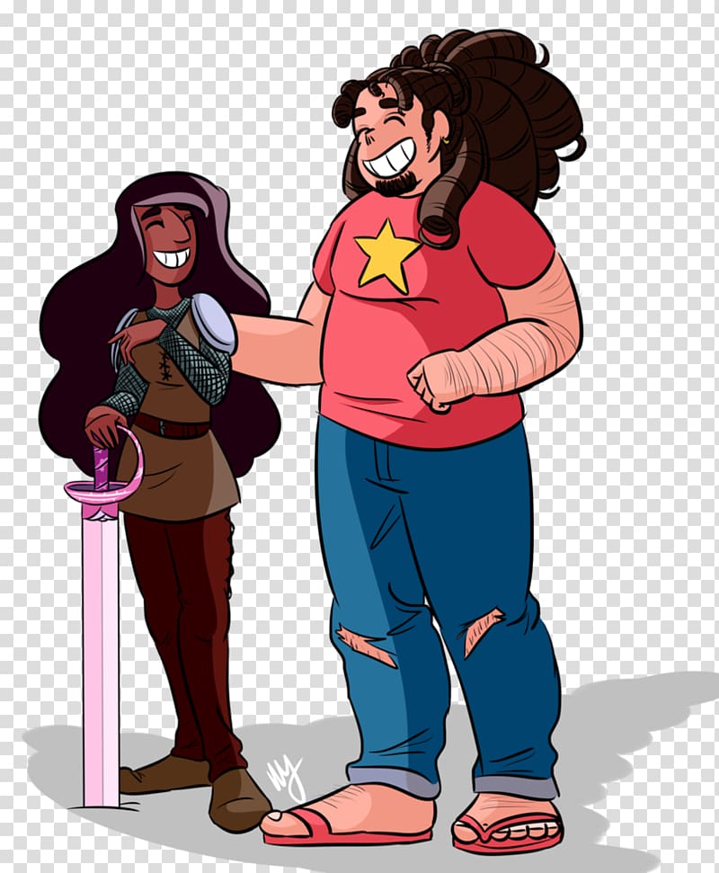 Stevonnie Drawing Art, grown ups transparent background PNG clipart