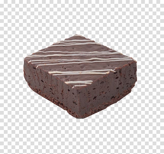 Fudge Chocolate truffle Praline, Chocolate Brownies transparent background PNG clipart