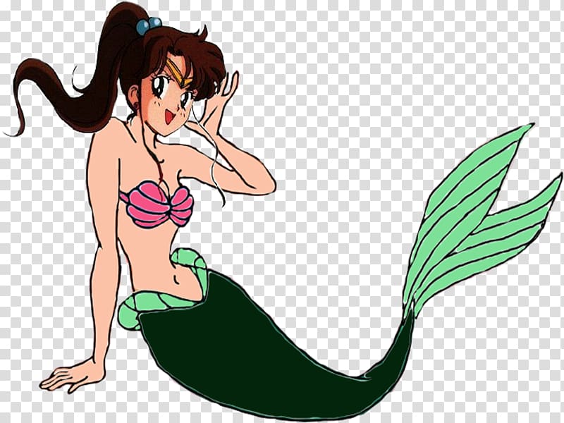 Sailor Jupiter Ariel Daria Morgendorffer Mermaid Jane Lane, Mermaid transparent background PNG clipart