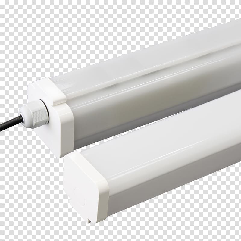 Light-emitting diode Lighting LED lamp IP Code, linear light transparent background PNG clipart