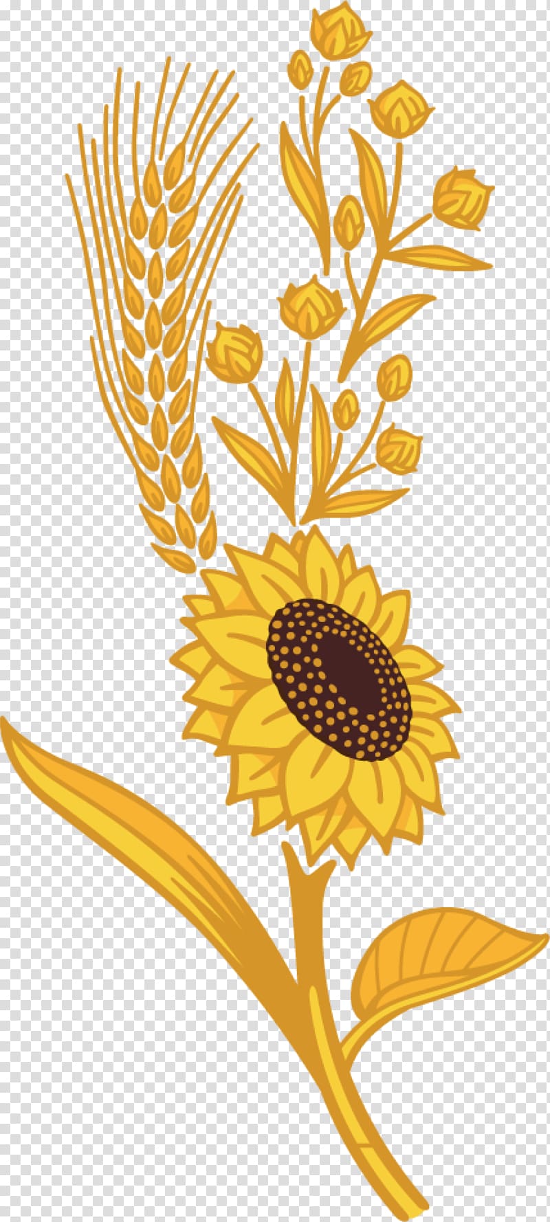 Khorasan wheat Triticale Sunflower seed Whole grain, bagel transparent background PNG clipart