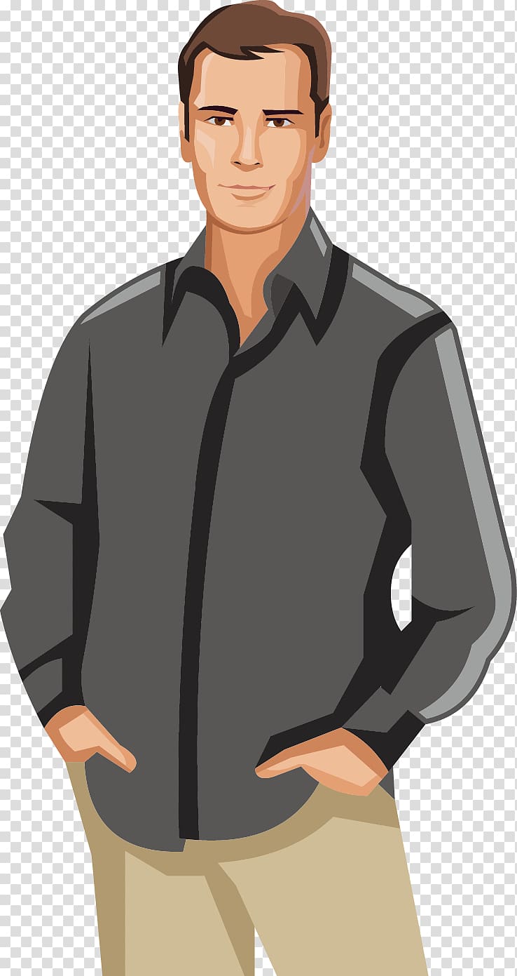 Illustration, the man transparent background PNG clipart