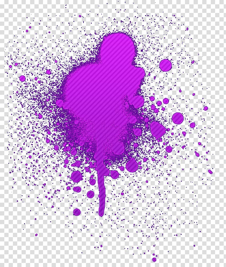Stain Watercolor painting Ink, 7 transparent background PNG clipart