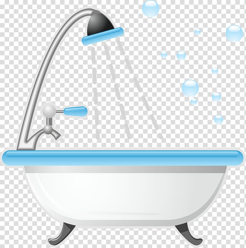 Bathtub Bathroom Toilet Tap, Simple bathtub transparent background PNG clipart