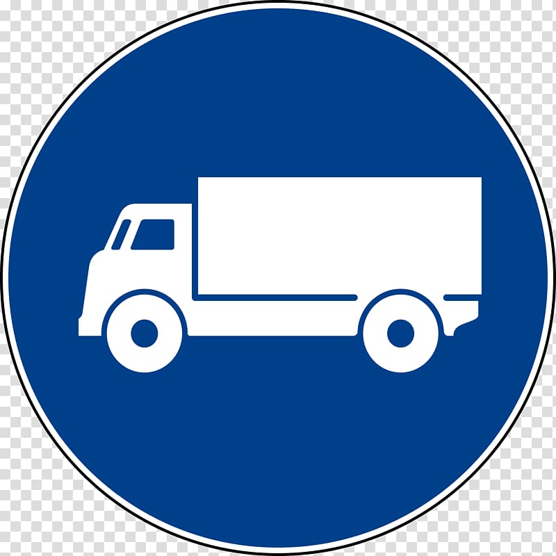 Gebotszeichen Truck Waller Transport Services Ltd Traffic sign, truck driver transparent background PNG clipart