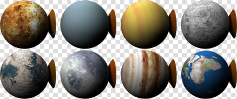 Earth Planet Solar System, Eight planetarium transparent background PNG clipart
