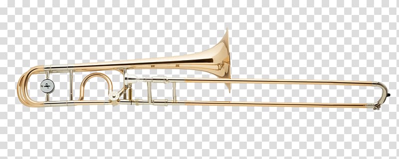 Types of trombone Mellophone Brass Instruments Bugle, trombone transparent background PNG clipart