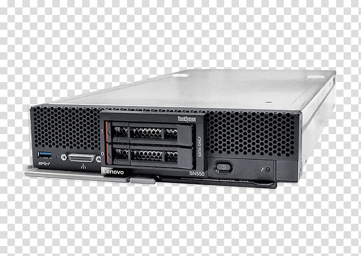 Dell Computer Servers Lenovo ThinkSystem SN550 7X16 Blade server, rack Server transparent background PNG clipart