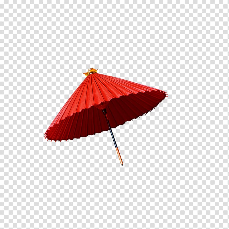 Oil-paper umbrella Oil-paper umbrella, Red paper umbrella transparent background PNG clipart