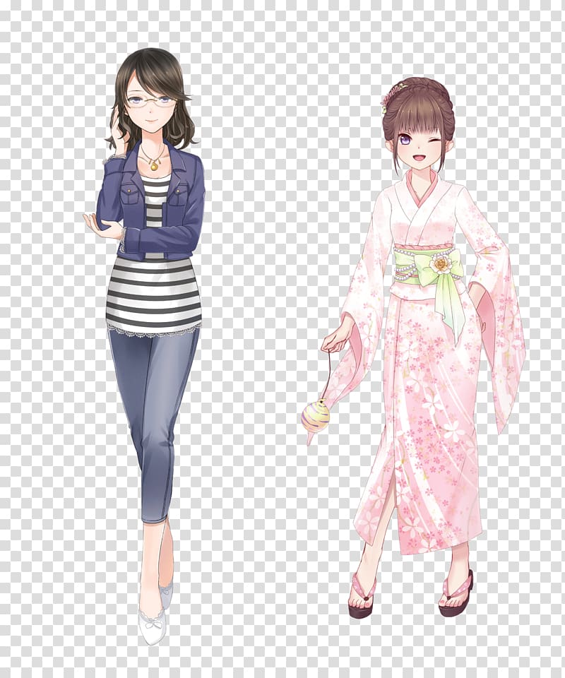 Clothing Love Nikki-Dress UP Queen Miracle Nikki Kimono, dress transparent background PNG clipart