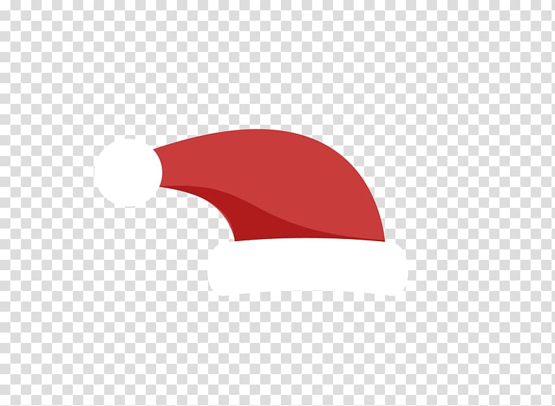 Santa Claus Christmas decoration Hat, Christmas hat transparent background PNG clipart