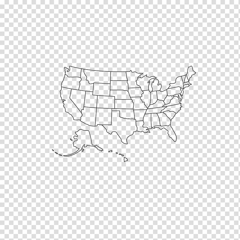 United States Map , Starter Edition United States map transparent background PNG clipart