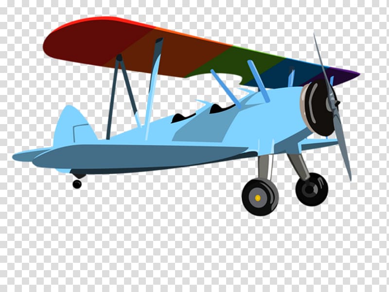 Boeing-Stearman Model 75 Airplane Helicopter Aircraft Air Transportation, airplane transparent background PNG clipart