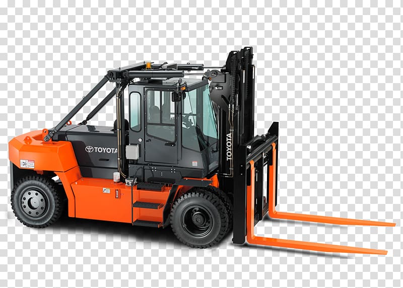 Toyota Material Handling, U.S.A., Inc. Forklift Car Heavy Machinery, toyota transparent background PNG clipart