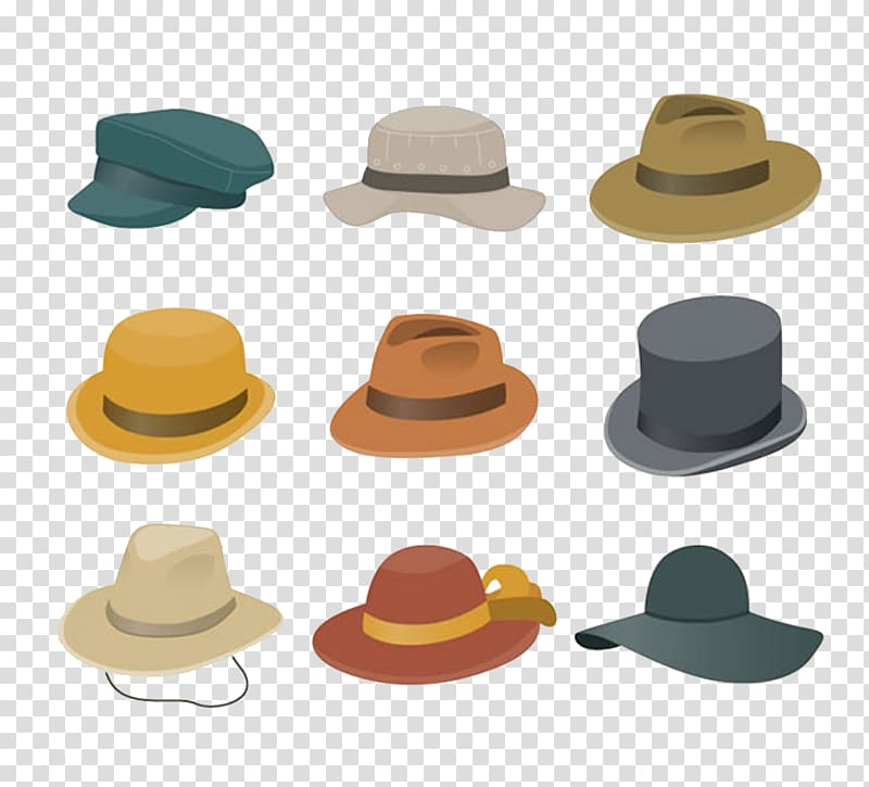 Top hat Baseball cap Fedora, Hats for men and women transparent background PNG clipart