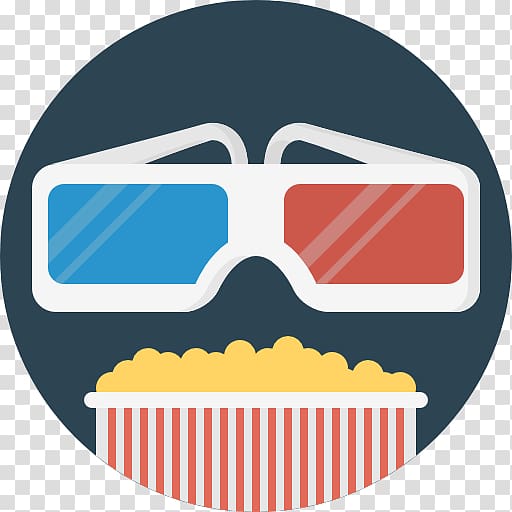 Polarized 3D system Computer Icons, movies transparent background PNG clipart