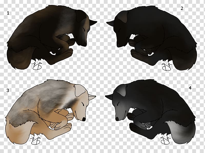 Bear Cat Fauna Pet Mammal, lazy dog transparent background PNG clipart