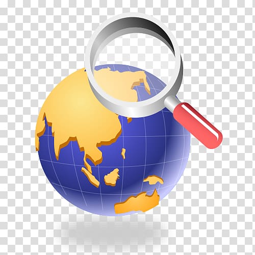 Earth Magnifying glass Sohu, Magnifying glass material transparent background PNG clipart