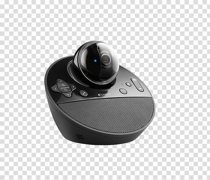 Logitech ConferenceCam BCC950 Full HD webcam 1920 x 1080 pix Logitech BCC950 Conference Cam HD-Video Camera 1080p, Webcam transparent background PNG clipart