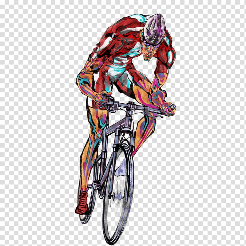 Mountain bike Bicycle Cycling Cartoon Comics, Cartoon comic ride mountain bike transparent background PNG clipart