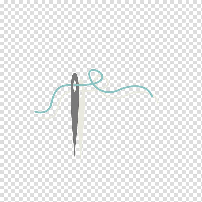 Yarn Sewing needle Textile Thread, Threading a needle transparent background PNG clipart