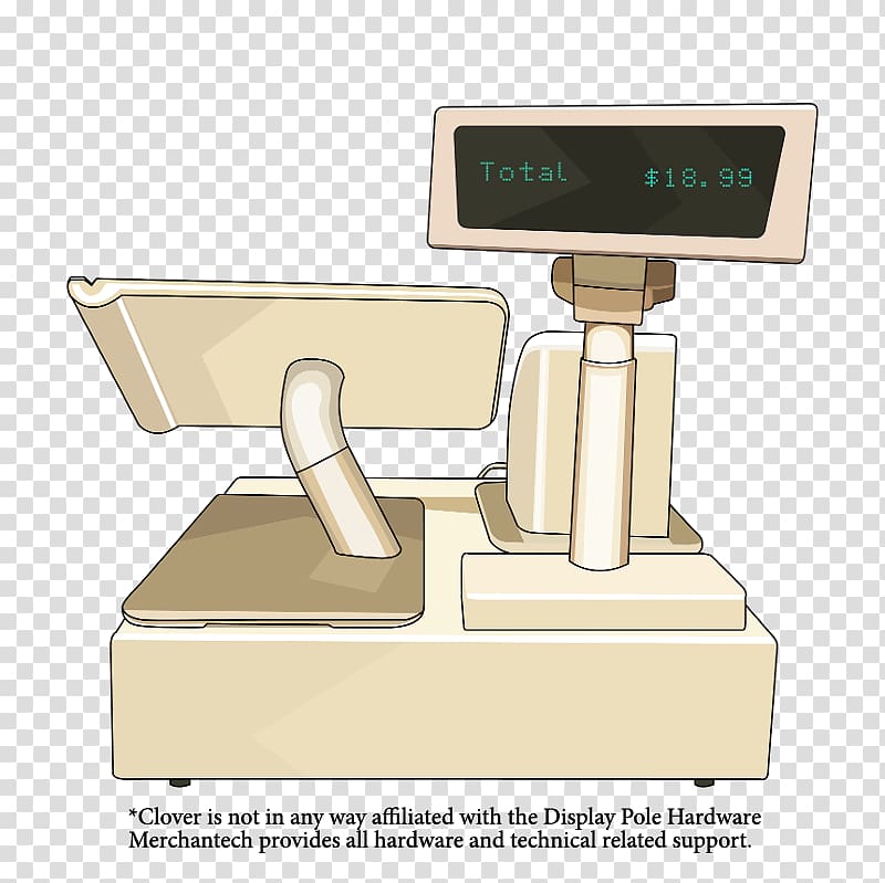 Clover Network Point of sale Measuring Scales Product design, swivel transparent background PNG clipart