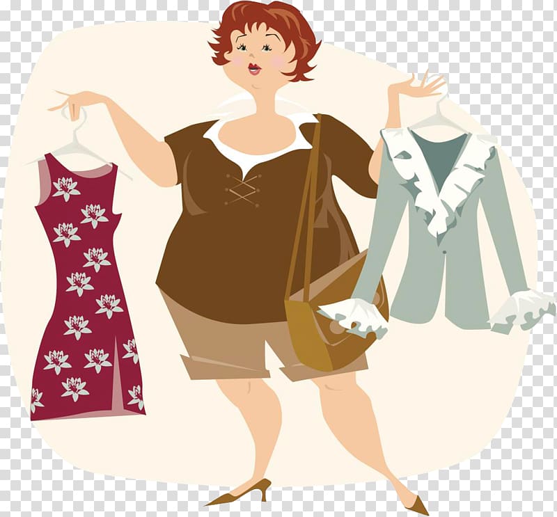 190+ Plus Size Clothing Shopping Stock Illustrations, Royalty-Free Vector  Graphics & Clip Art - iStock