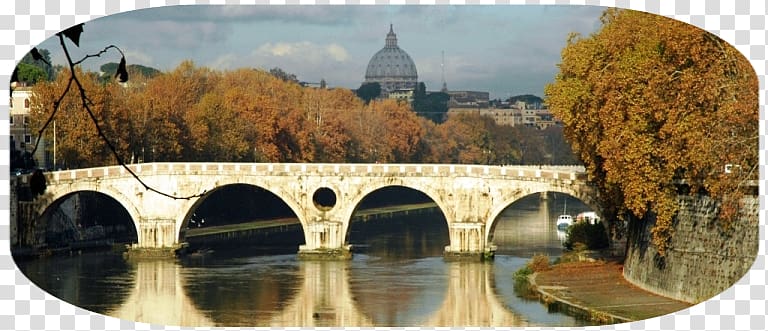 Tiber Janiculum Arch bridge Piazzale Caffarelli, bridge transparent background PNG clipart