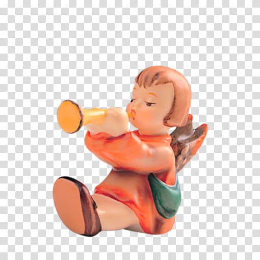 Hummel figurines Trumpet Trombone Character, Trumpet transparent background PNG clipart