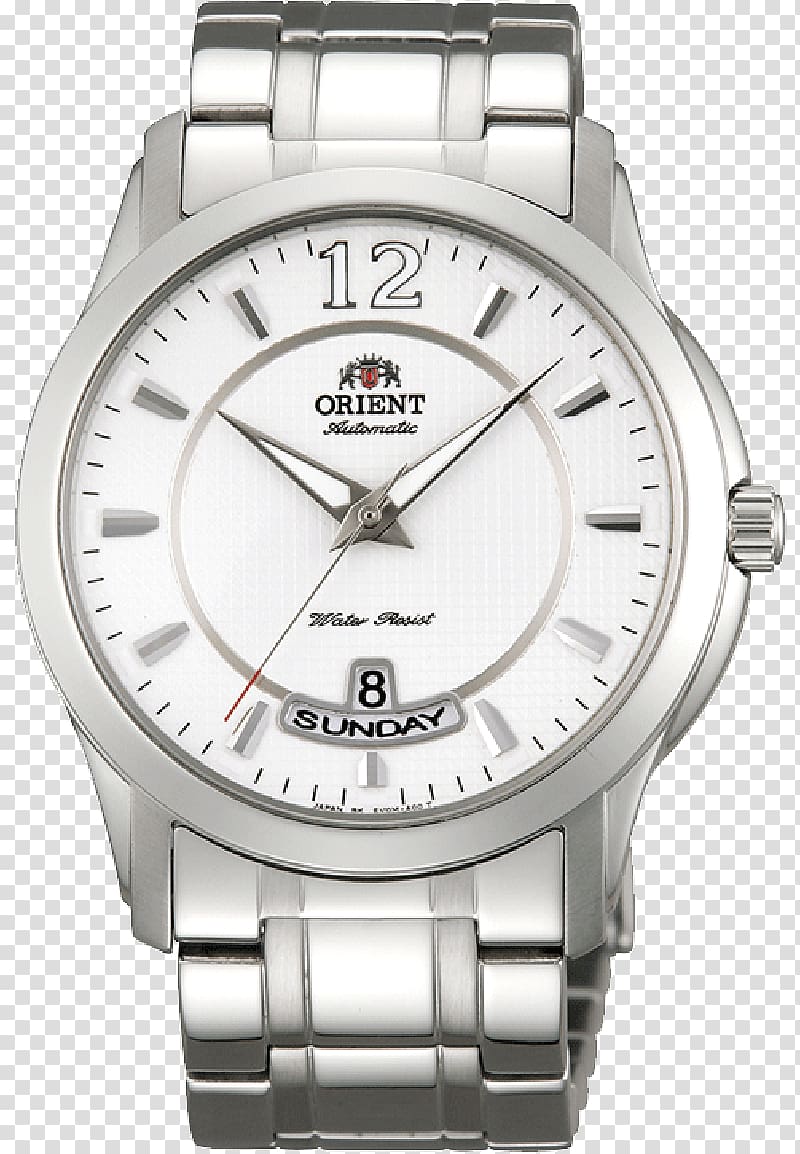 Orient Watch Automatic watch Clock Mechanical watch, watch transparent background PNG clipart