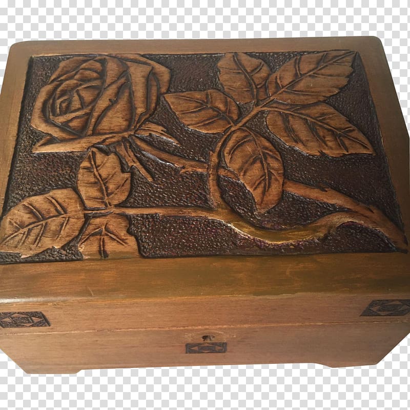 Casket Box Wood carving Art Deco, wooden box transparent background PNG clipart
