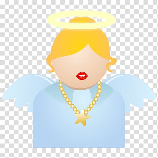 art neck angel illustration, Angel transparent background PNG clipart