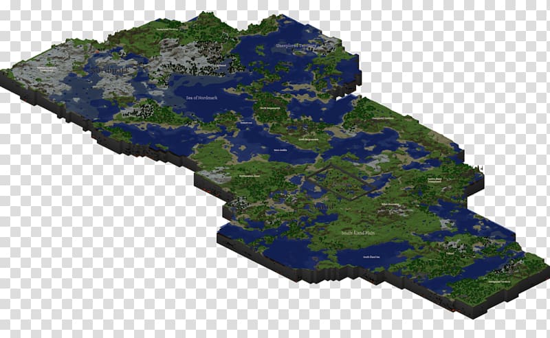 Minecraft: Story Mode World map Cube World, Minecraft, grass, world png