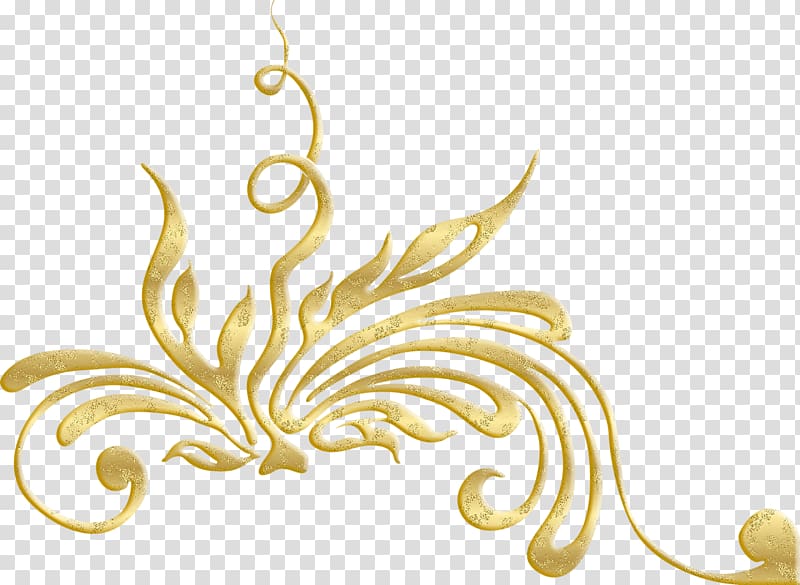 Scape Graphic design , Gold pattern transparent background PNG clipart