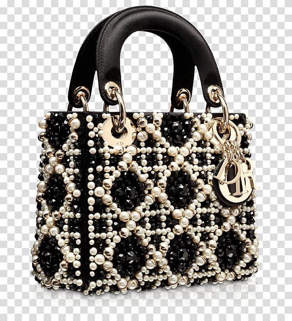 Handbag Lady Dior Christian Dior SE Tapestry, bag transparent background PNG clipart