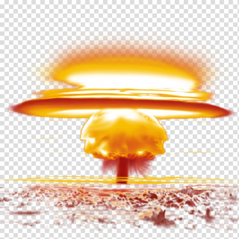 exploding the mushroom cloud transparent background PNG clipart