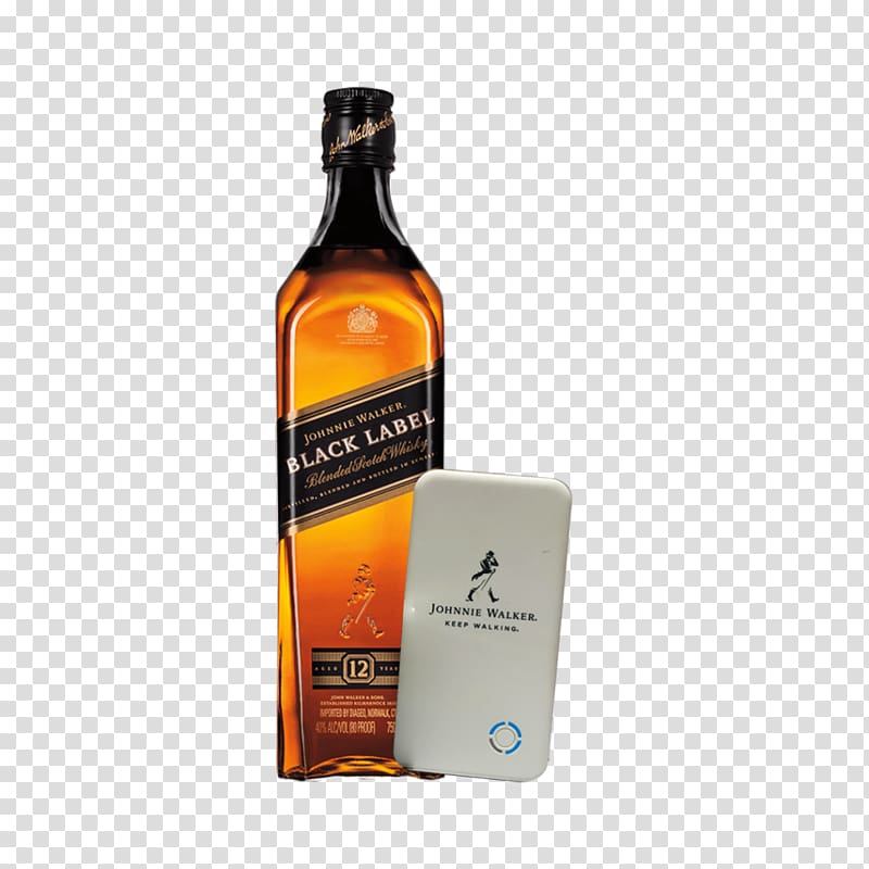 Blended whiskey Scotch whisky Liquor Johnnie Walker Label, cocktail transparent background PNG clipart