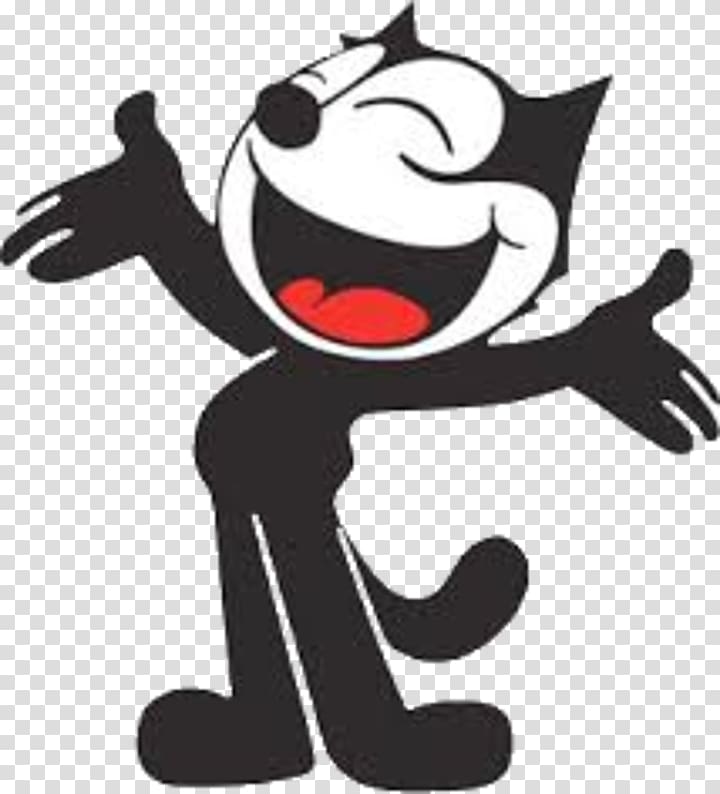 Felix the Cat Oswald the Lucky Rabbit Cartoon Silent film, Cat transparent background PNG clipart