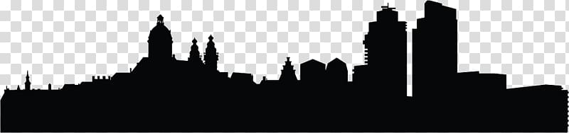 Amsterdam Wall decal Silhouette Skyline, Silhouette transparent background PNG clipart